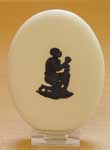 Oval-plaque