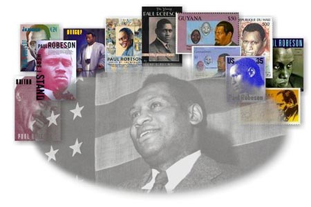 Paul Robeson collage