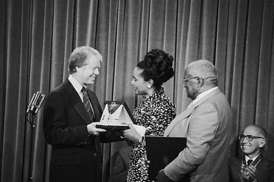 President Jimmy Carter & Coretta Scott King